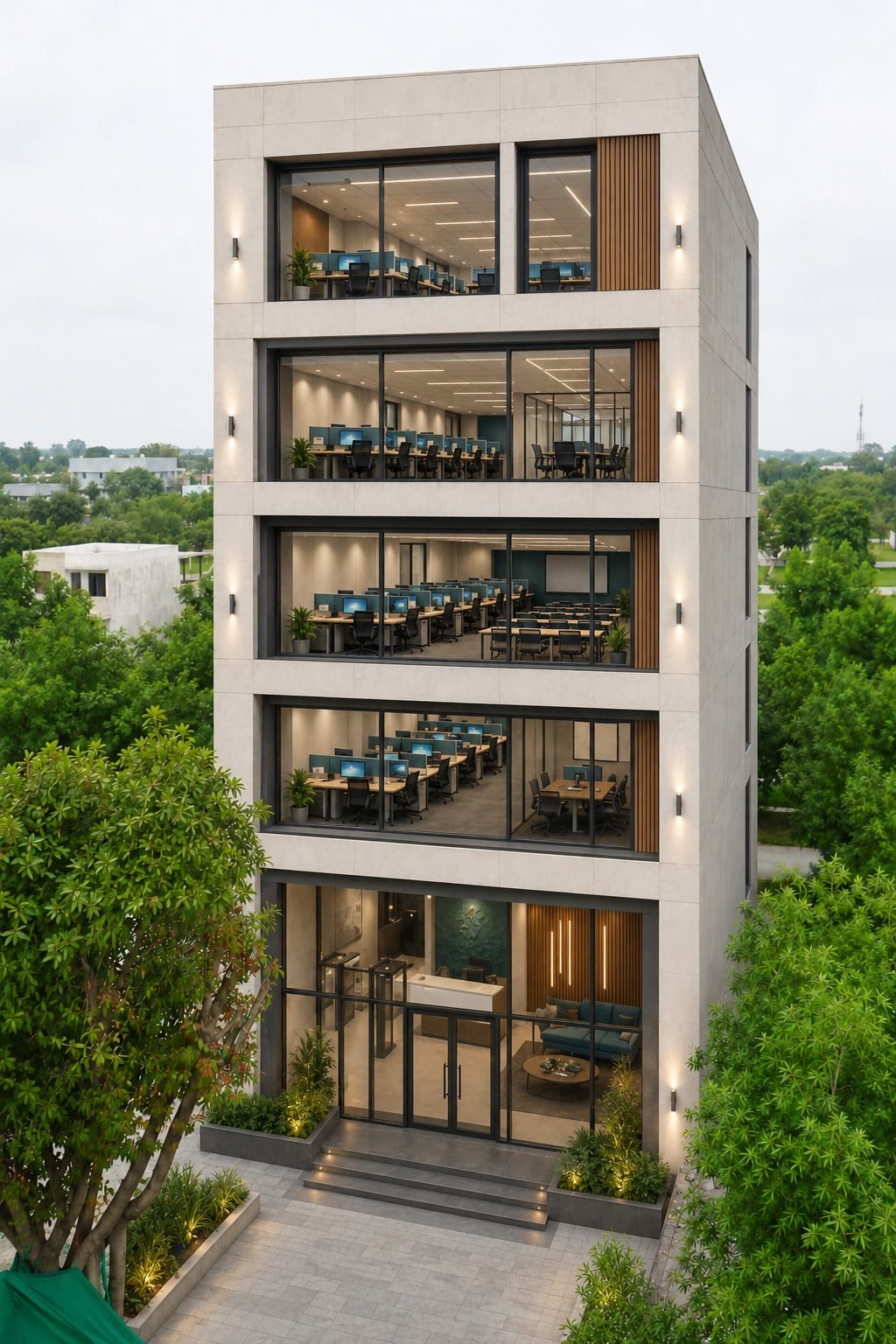 4 Marla commercial plaza in Bahria Orchard