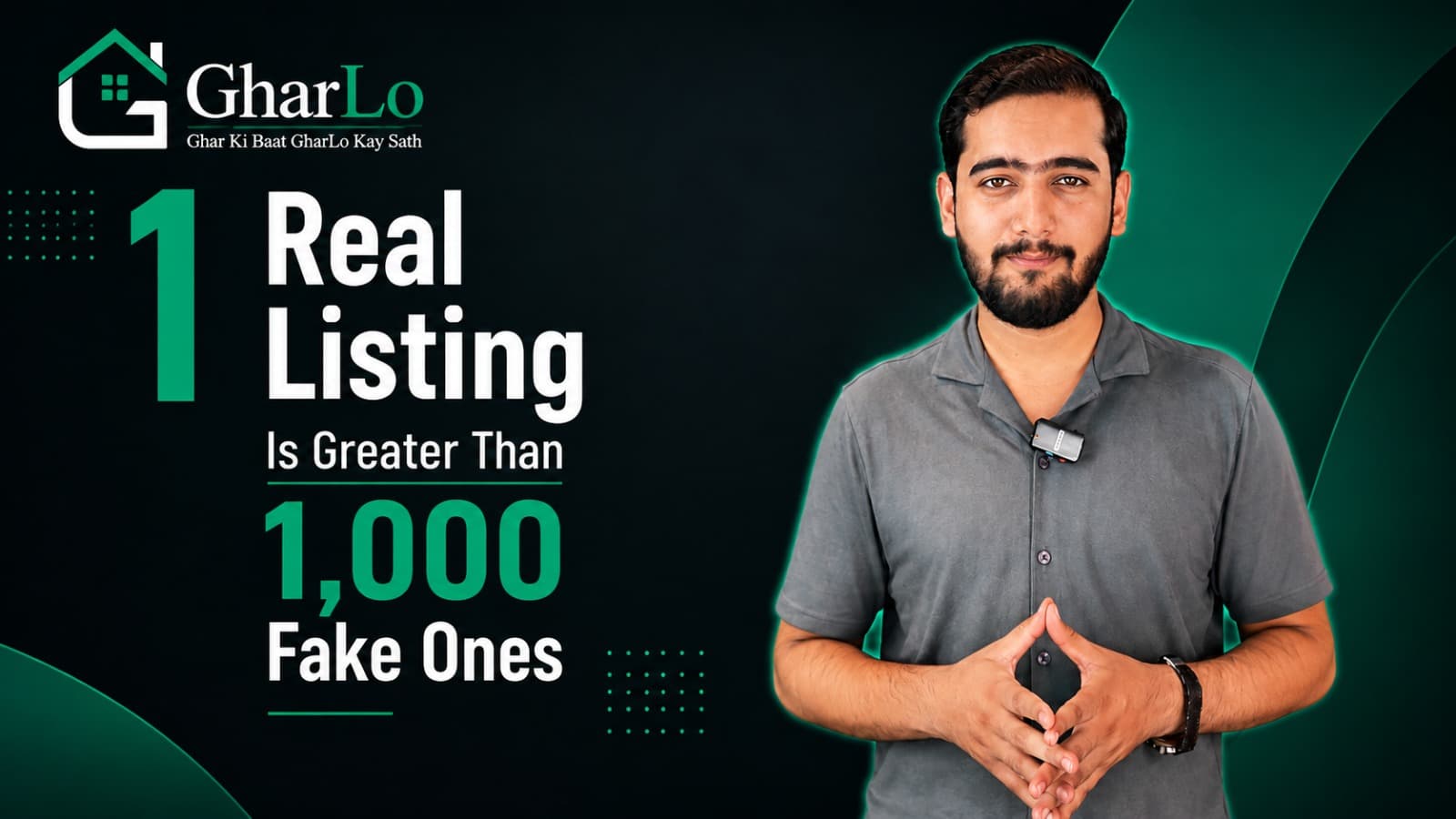 1 Real Property Listing Is Better Than 1,000 Fake Ones | GharLo.pk