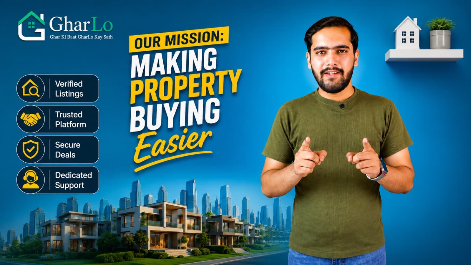 Our Mission: Making Property Buying Easier | GharLo.pk #realestate #realestatepakistan