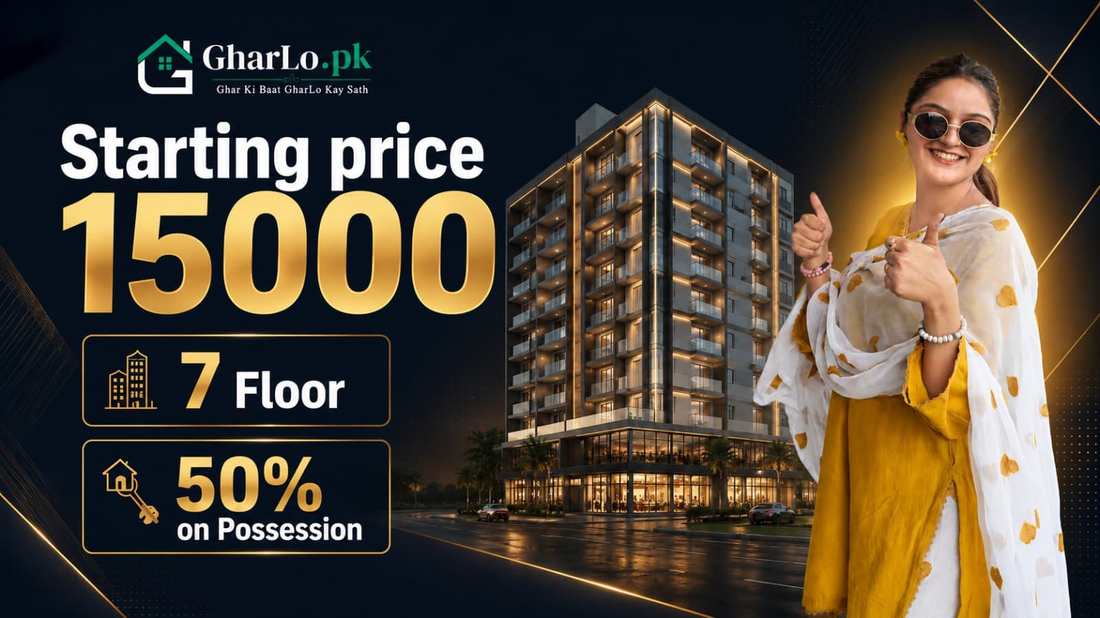 Own Commercial Property in Bahria Orchard | 50% payment on Possessioninterveiw ever