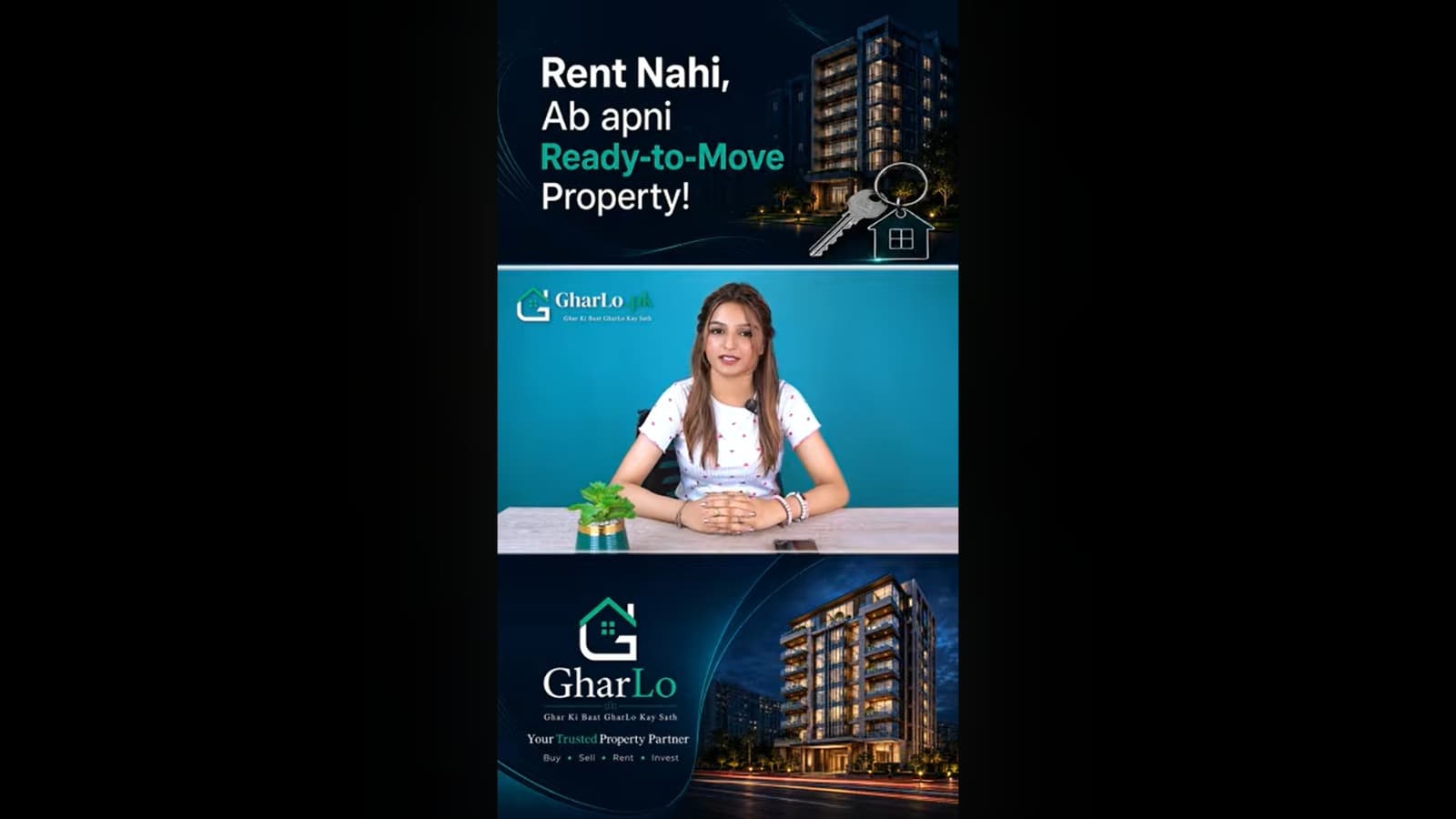 Stop Paying Rent 🏡 | Own Your Ready-to-Move Property | GharLo.pk