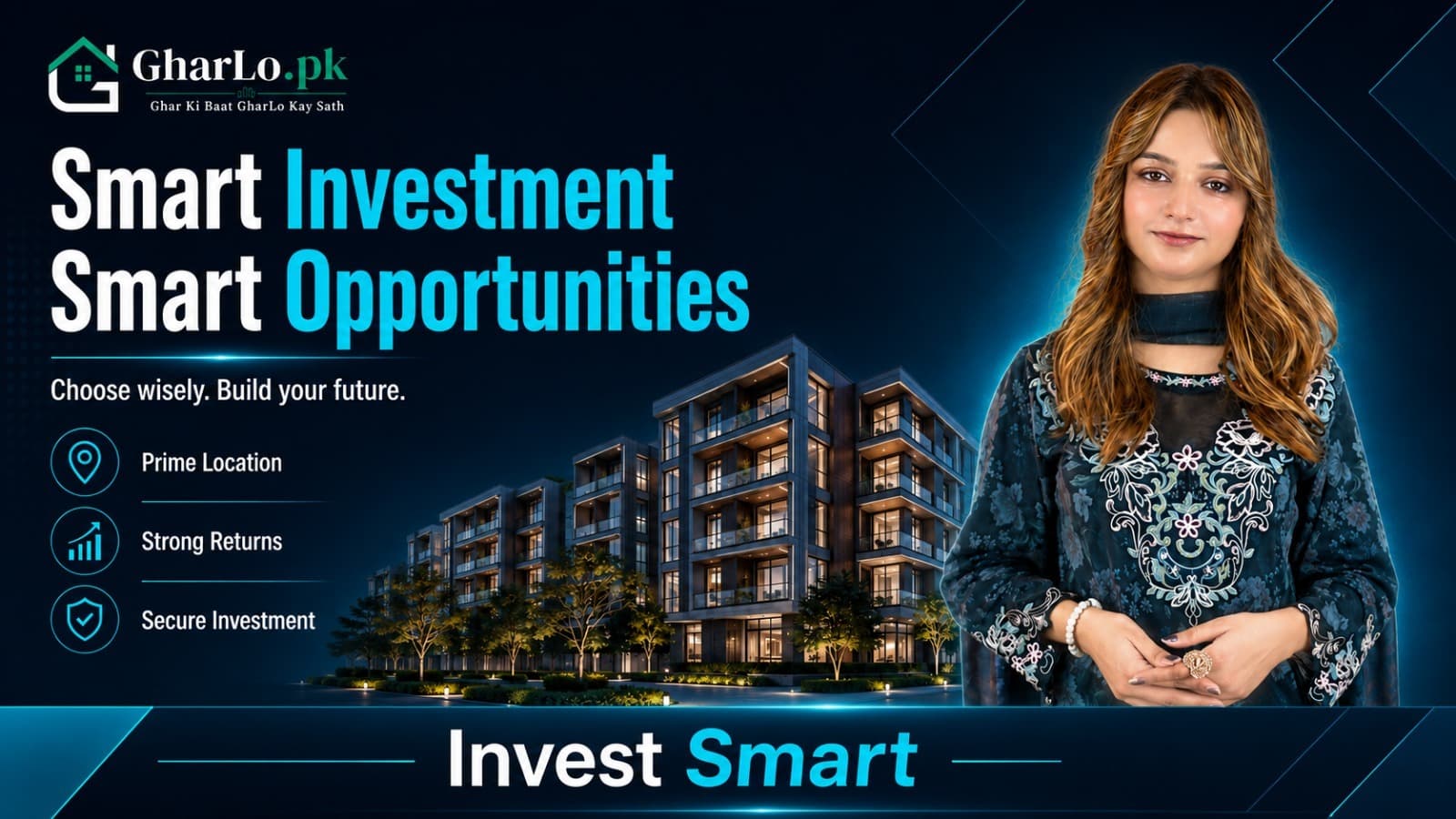 Smart Property Investment 🏢 | 50% Payment Structure | GharLo.pk